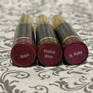 LipSense Napa, Mulled Wine, & B. Ruby